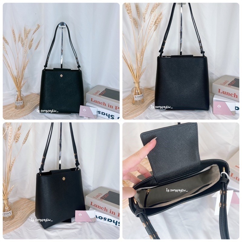 美國代購 台灣現貨 Tory Burch 兩用水桶包 防刮水桶包 肩背包 斜背包-細節圖6