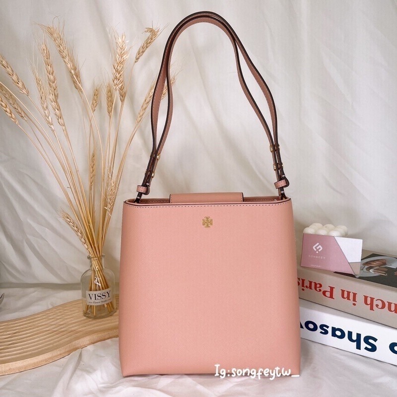 美國代購 台灣現貨 Tory Burch 兩用水桶包 防刮水桶包 肩背包 斜背包-細節圖9