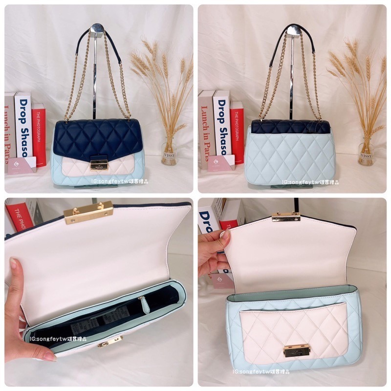 美國代購🇺🇸台灣現貨 kate spade 小香風 兩用鏈包 肩背包 斜背包-細節圖7