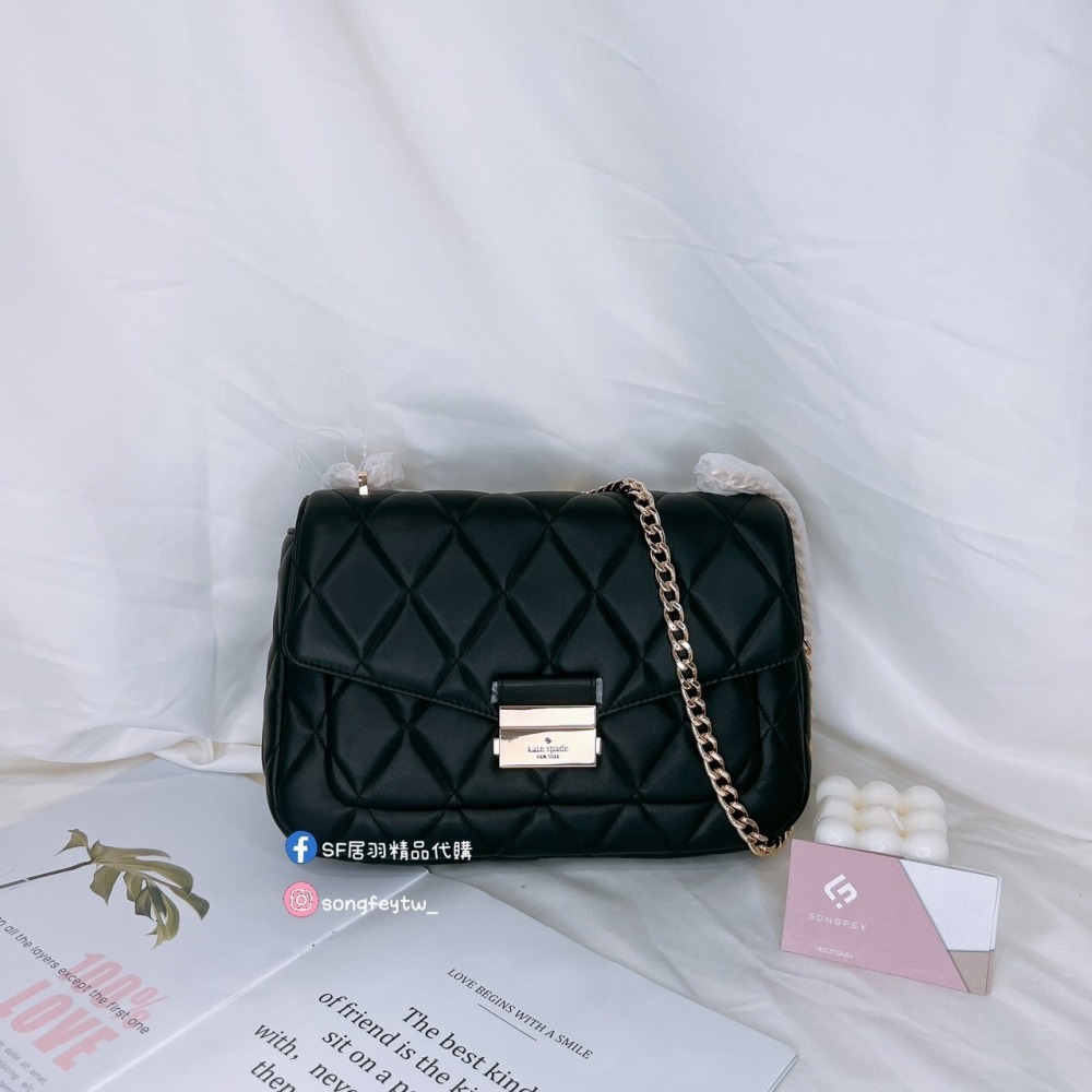 美國代購🇺🇸台灣現貨 kate spade 小香風 兩用鏈包 肩背包 斜背包-細節圖8