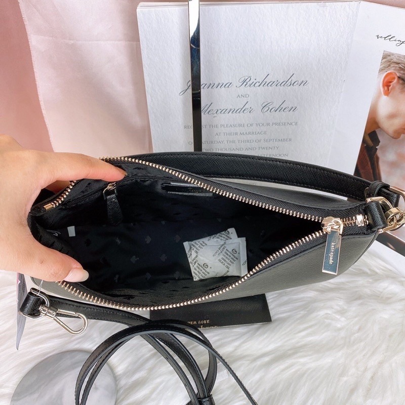 美國代購 台灣現貨 Kate spade 半月包  肩背包 斜背包-細節圖3