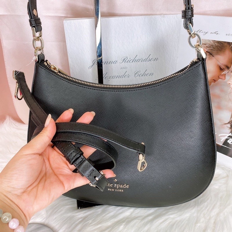 美國代購 台灣現貨 Kate spade 半月包  肩背包 斜背包-細節圖4