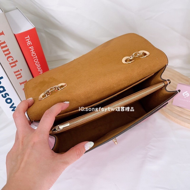 美國代購🇺🇸台灣現貨 Coach 兩用鏈包  肩背包 斜背包-細節圖4