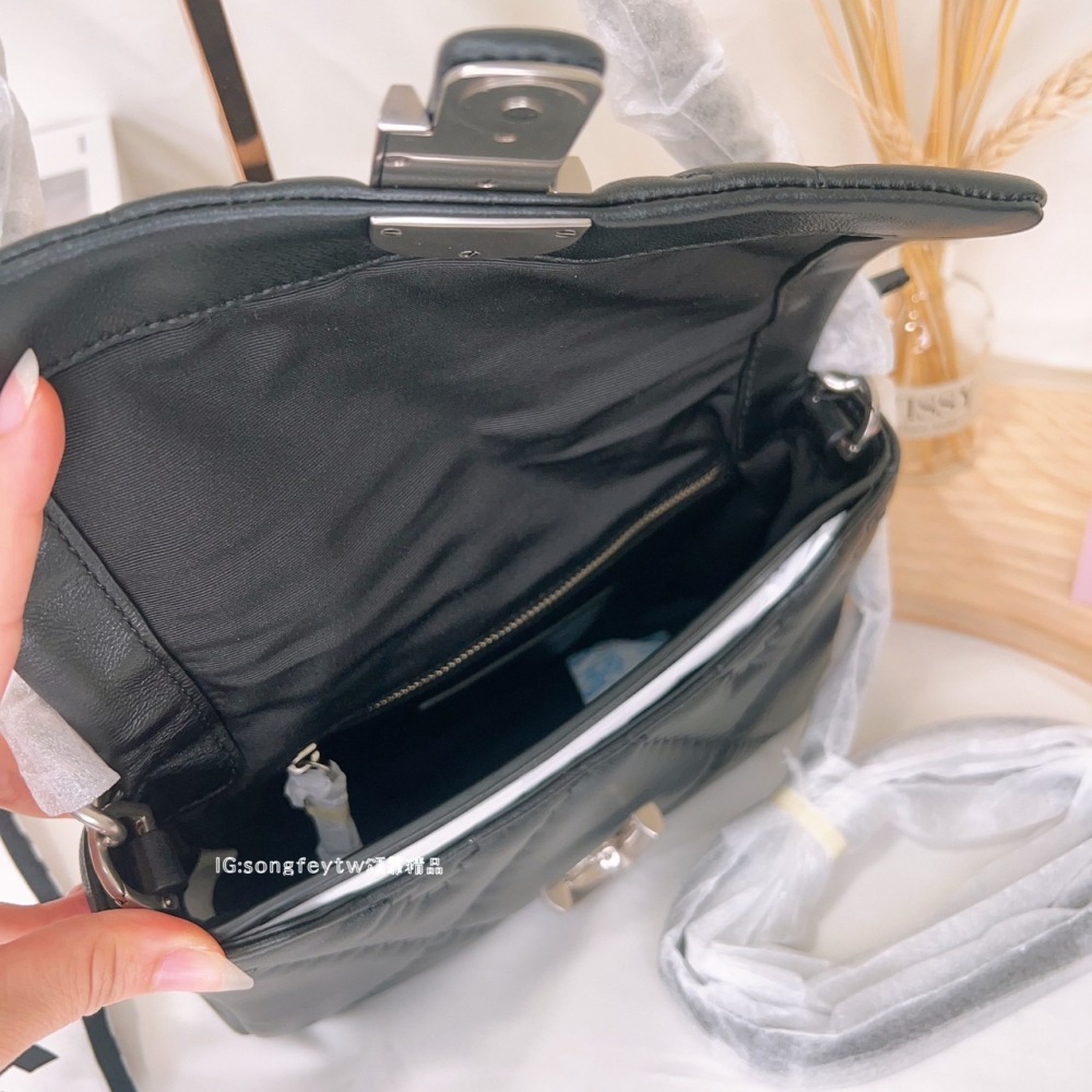 美國代購🇺🇸台灣現貨 Marc Jacobs MJ 專櫃款 羊皮兩用鏈包 肩背包 斜背包-細節圖3