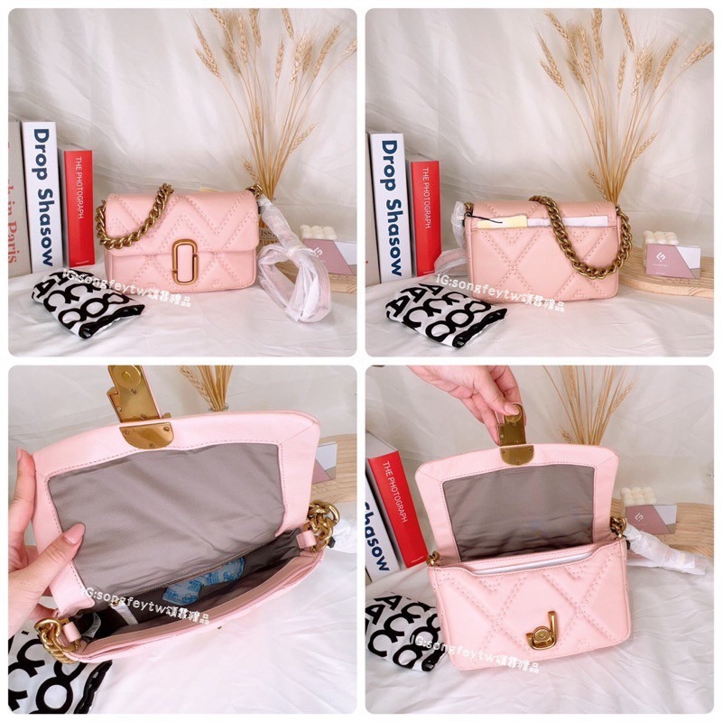 美國代購🇺🇸台灣現貨 Marc Jacobs MJ 專櫃款 羊皮兩用鏈包 肩背包 斜背包-細節圖9