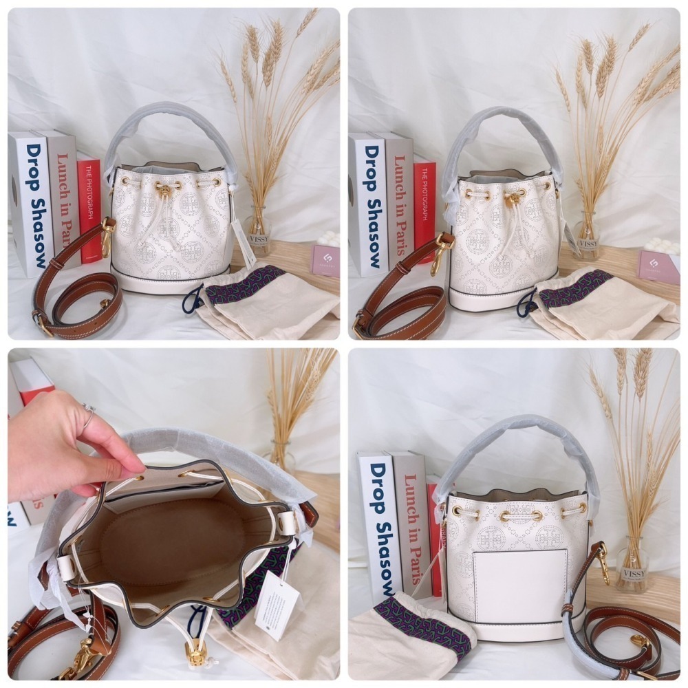 美國代購🇺🇸台灣現貨 Tory Burch｜TB 專櫃款 T Monogram 水桶包-細節圖7