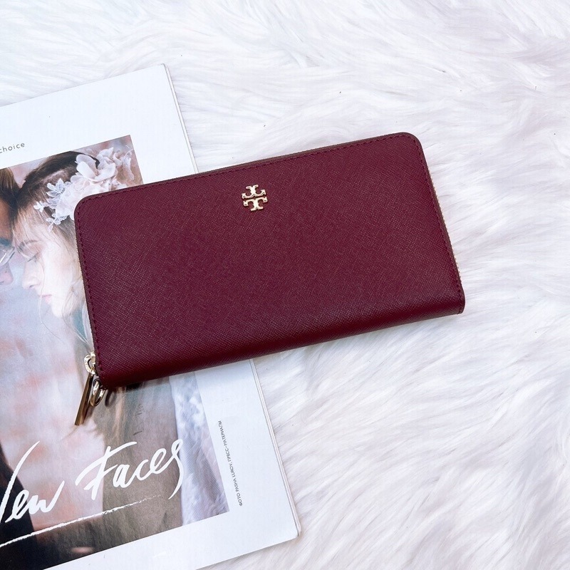 美國代購🇺🇸台灣現貨 Tory Burch｜TB Emerson 防刮 拉鍊長夾-細節圖2