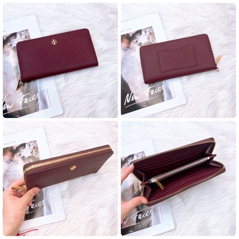 美國代購🇺🇸台灣現貨 Tory Burch｜TB Emerson 防刮 拉鍊長夾-細節圖3