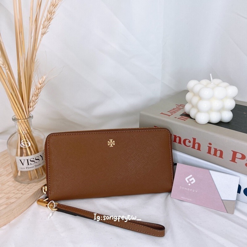 美國代購🇺🇸台灣現貨 Tory Burch｜TB Emerson 防刮 拉鍊長夾-細節圖7