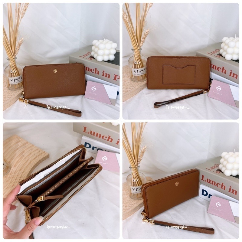 美國代購🇺🇸台灣現貨 Tory Burch｜TB Emerson 防刮 拉鍊長夾-細節圖8