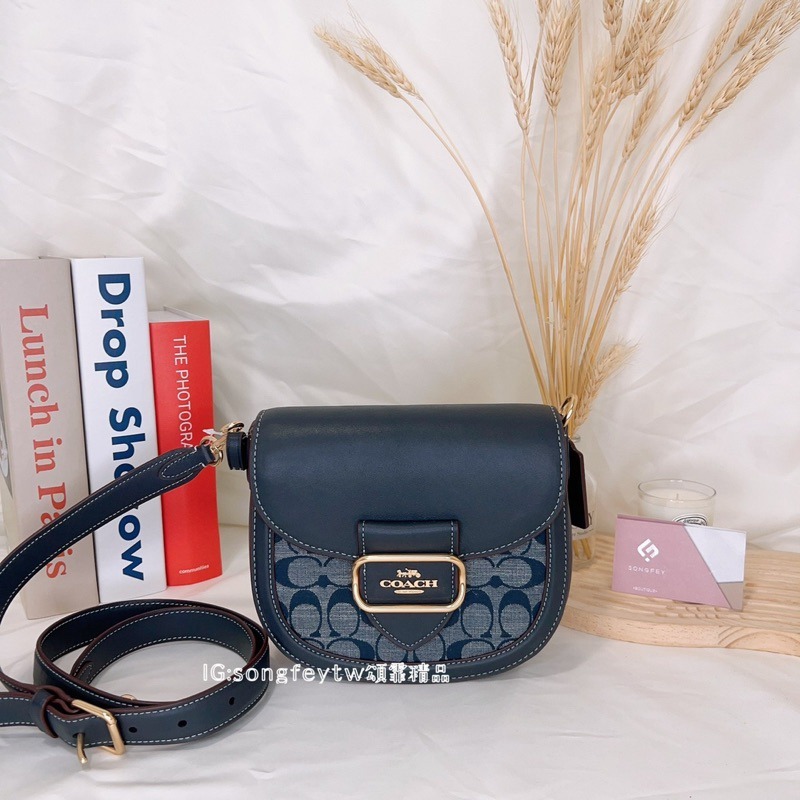 美國代購🇺🇸台灣現貨 Coach 馬鞍包 斜背包-細節圖2