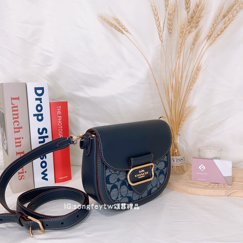 美國代購🇺🇸台灣現貨 Coach 馬鞍包 斜背包-細節圖4