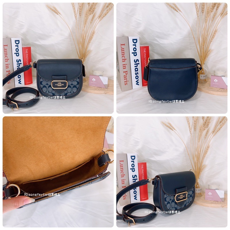 美國代購🇺🇸台灣現貨 Coach 馬鞍包 斜背包-細節圖6