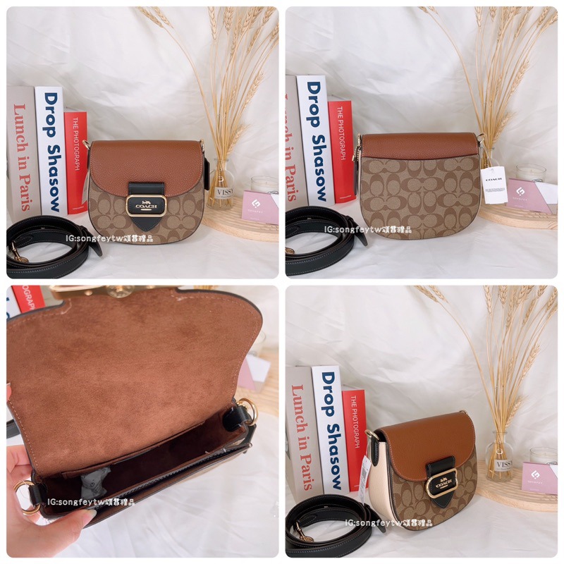 美國代購🇺🇸台灣現貨 Coach 新款馬鞍包 斜背包-細節圖8