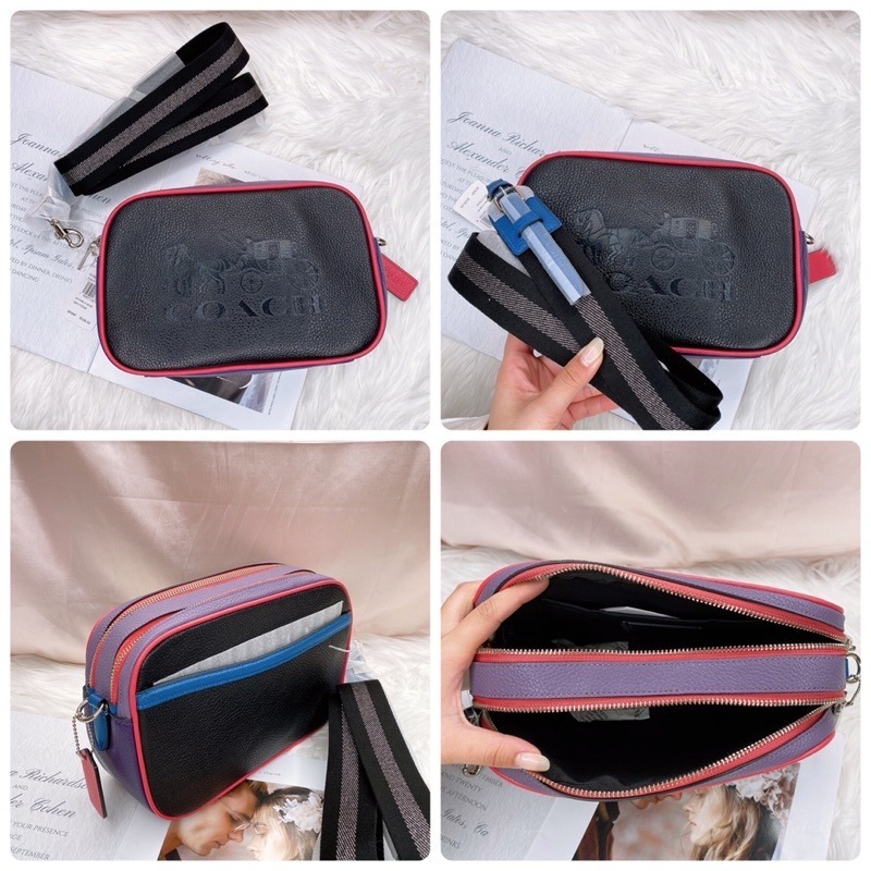 美國代購 台灣現貨 Coach 雙層相機包 斜背包-細節圖7