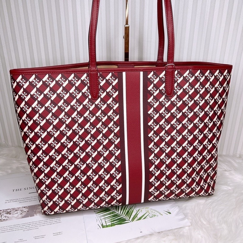 美國代購🇺🇸台灣現貨 TB 防刮滿版 大托特 托特包-細節圖4