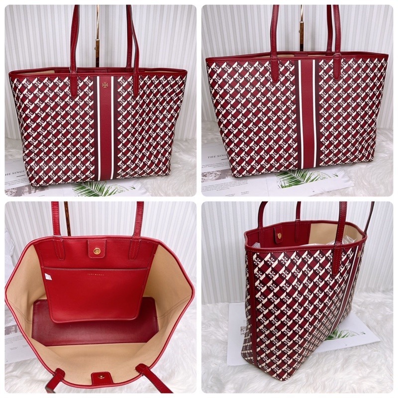 美國代購🇺🇸台灣現貨 TB 防刮滿版 大托特 托特包-細節圖5