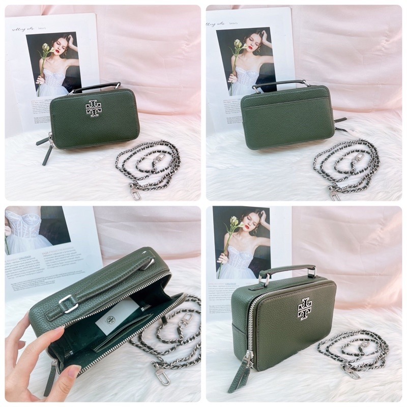 美國代購 台灣現貨 Tory Burch｜TB 手提便當包 小方包 斜背包-細節圖5