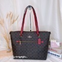 美國代購🇺🇸台灣現貨 Coach 拉鍊托特 微笑托特包 肩背包-規格圖11