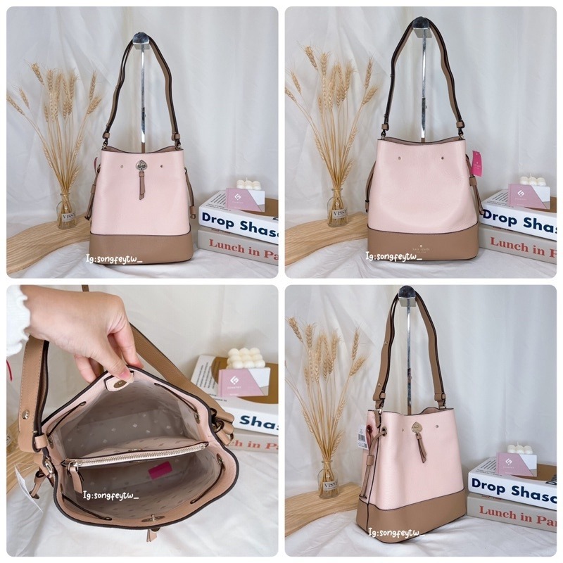 美國代購🇺🇸台灣現貨 Kate spade 兩用水桶包 大款水桶包 肩背包 斜背包-細節圖5