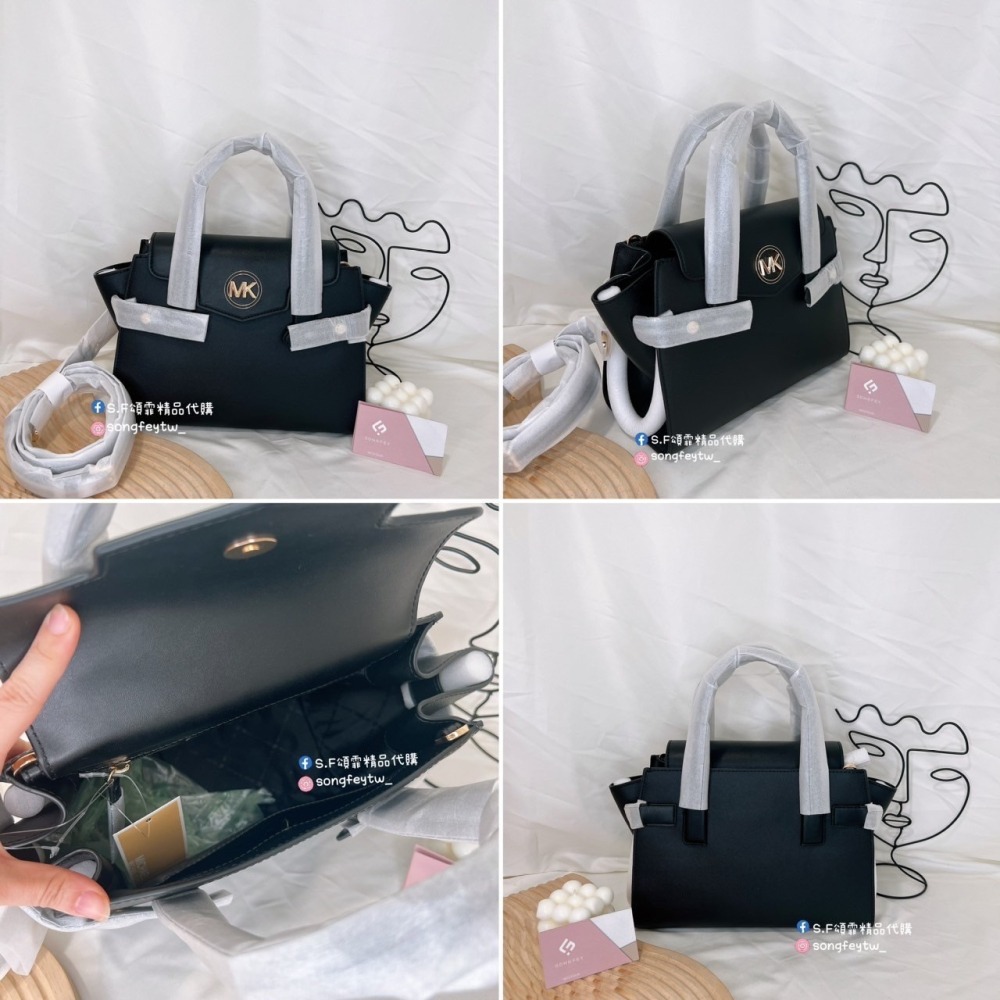 美國代購 台灣現貨 MK 手提蝙蝠包 斜背包-細節圖11