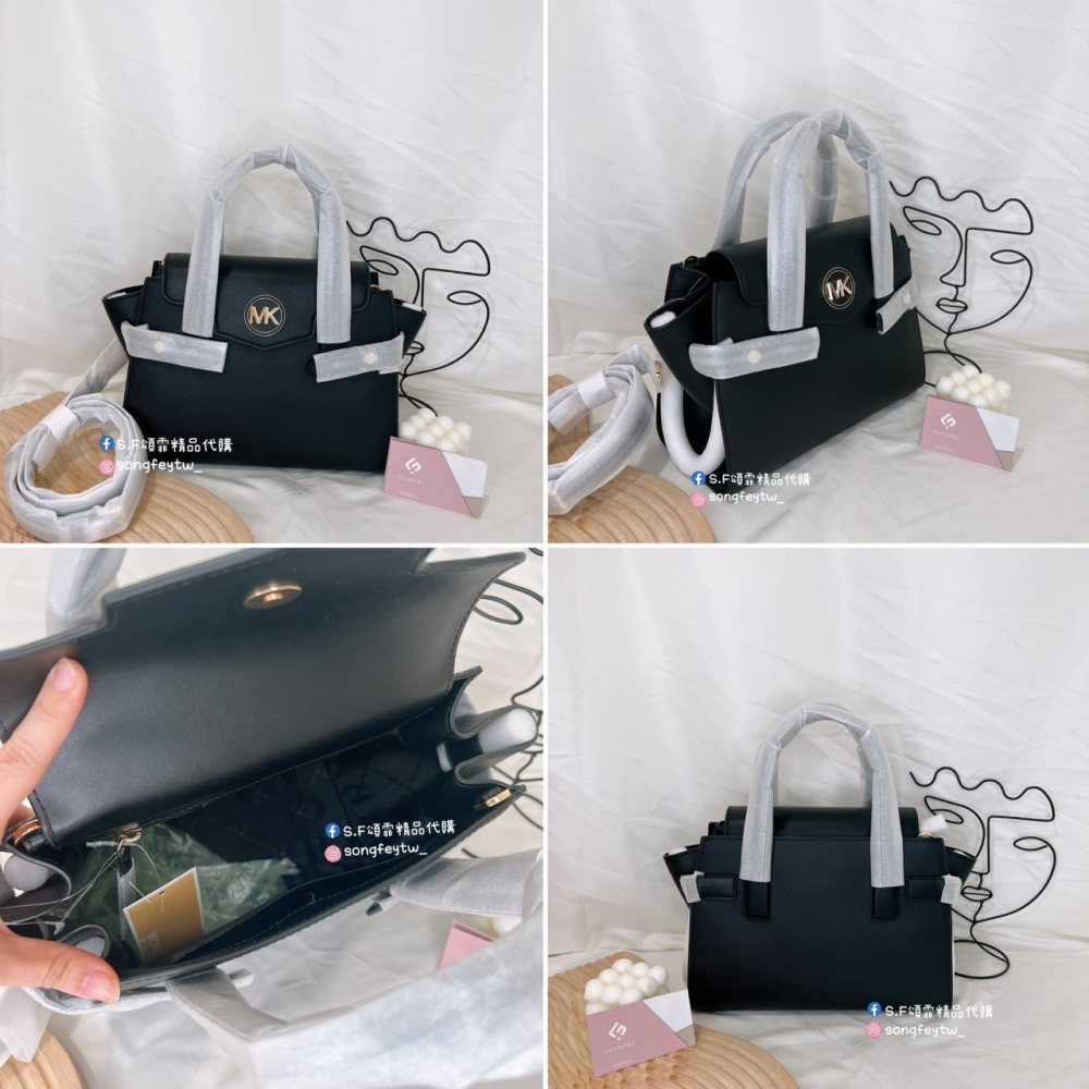 美國代購 台灣現貨 MK 手提蝙蝠包 斜背包-細節圖11