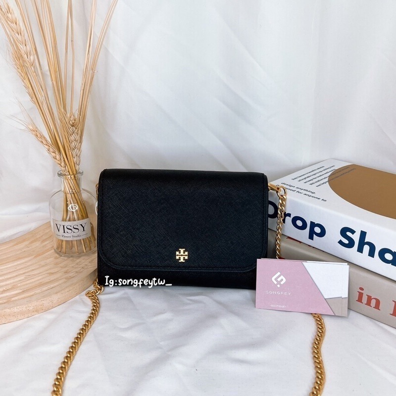 美國代購🇺🇸台灣現貨 Tory Burch｜TB 小金logo WOC包-細節圖7