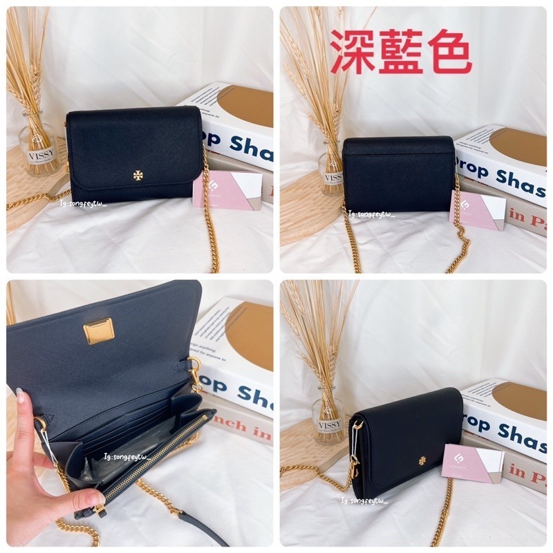 美國代購🇺🇸台灣現貨 Tory Burch｜TB 小金logo WOC包-細節圖9