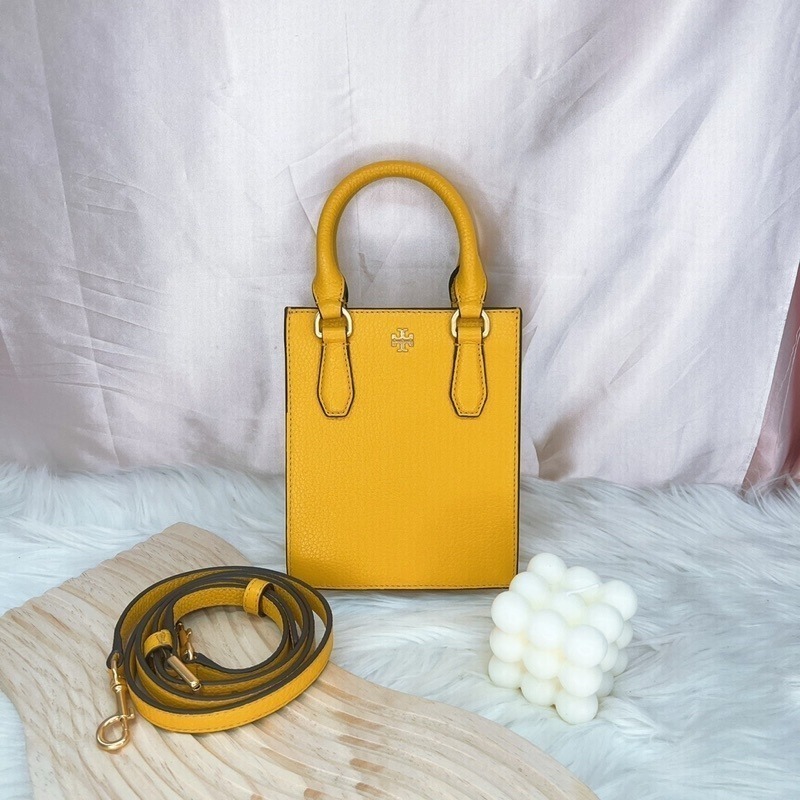 美國代購 台灣現貨 Tory Burch 小金logo 琴譜包 手提斜背包-細節圖2