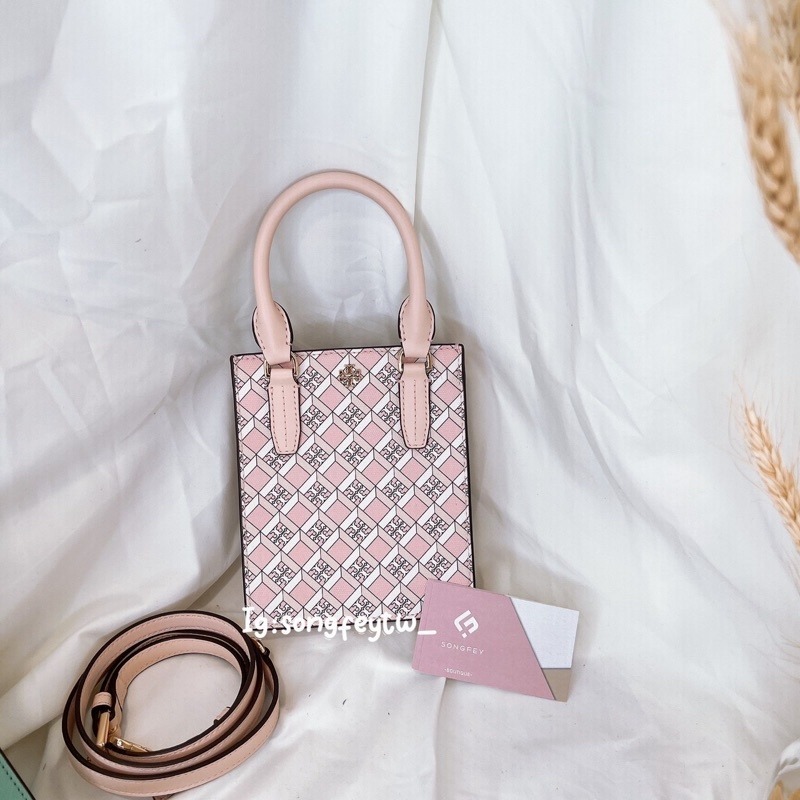 美國代購 台灣現貨 Tory Burch 小金logo 琴譜包 手提斜背包-細節圖9