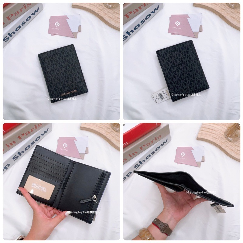 美國代購🇺🇸台灣現貨 Michael Kors｜MK 護照夾 - 有拉鍊款-細節圖10