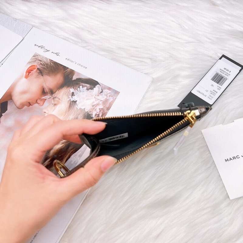 美國代購 台灣現貨 Marc Jacobs 專櫃款卡片零錢包-細節圖2