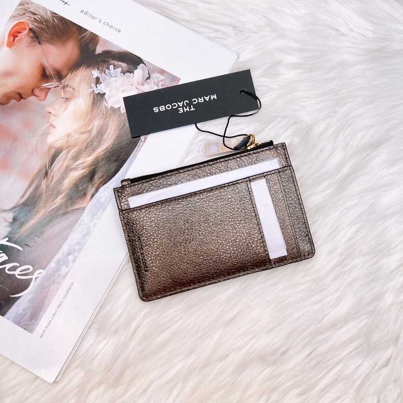 美國代購 台灣現貨 Marc Jacobs 專櫃款卡片零錢包-細節圖3