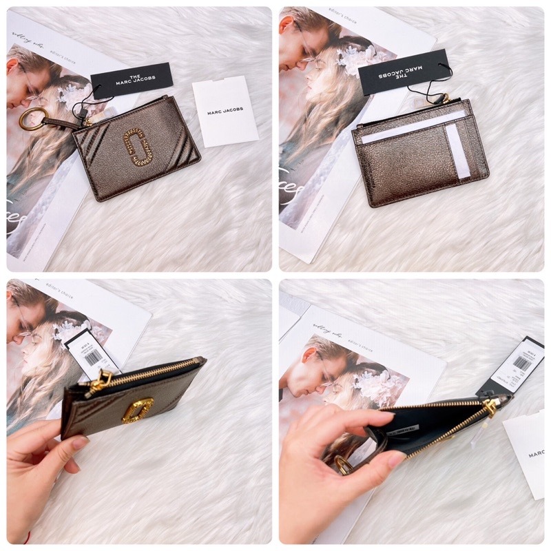 美國代購 台灣現貨 Marc Jacobs 專櫃款卡片零錢包-細節圖5