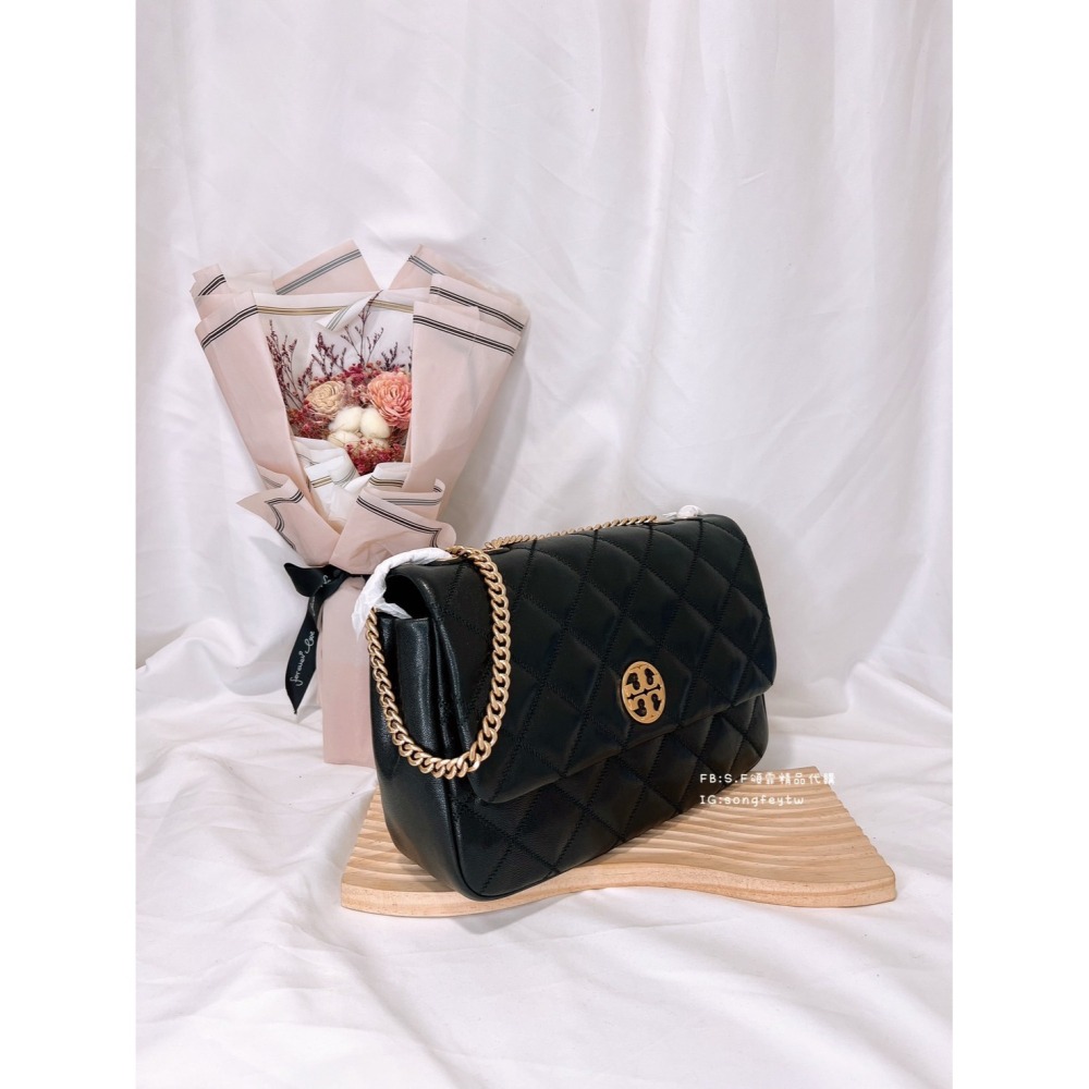 美國代購🇺🇸台灣現貨 Tory Burch｜TB Willa系列 鍊條包 大款-細節圖2