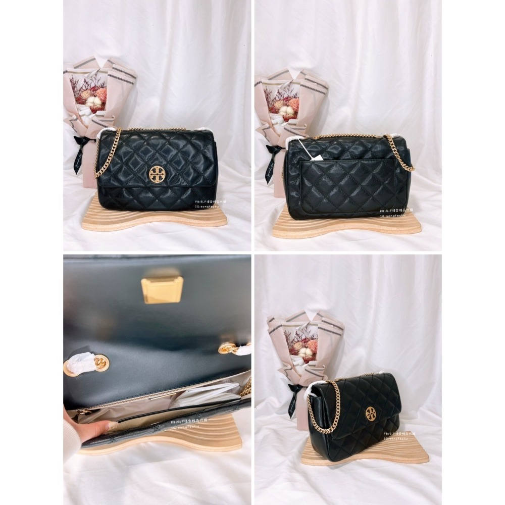 美國代購🇺🇸台灣現貨 Tory Burch｜TB Willa系列 鍊條包 大款-細節圖5