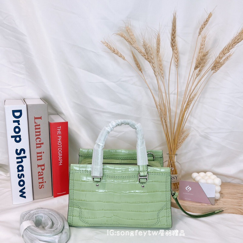 美國代購🇺🇸台灣現貨 MJ 壓紋 小款機車包 手提斜背包-細節圖4