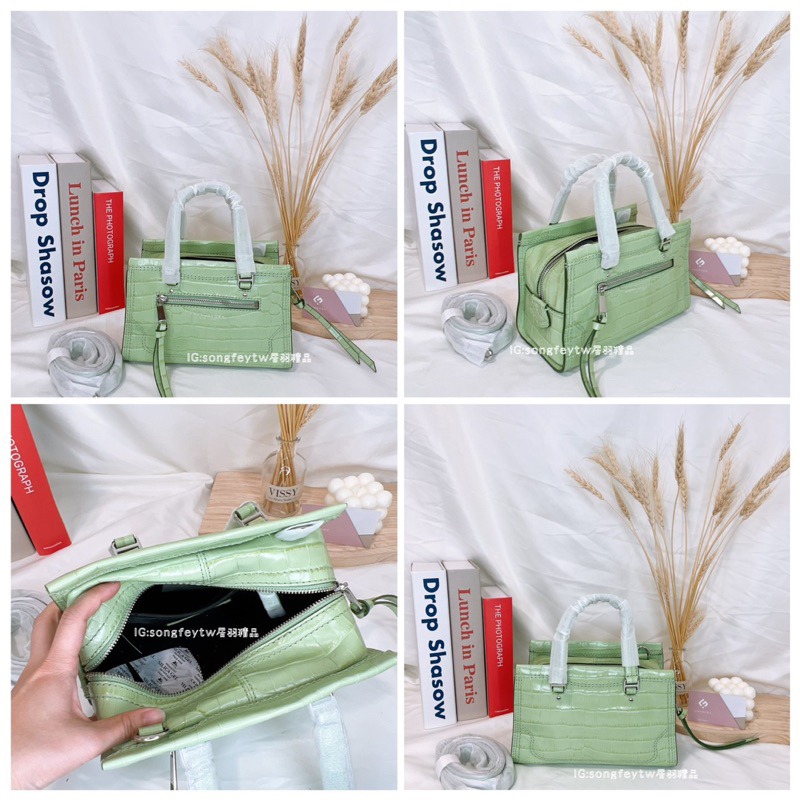 美國代購🇺🇸台灣現貨 MJ 壓紋 小款機車包 手提斜背包-細節圖5