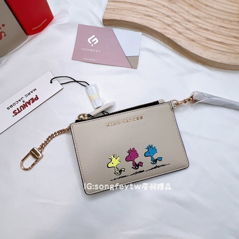 美國代購🇺🇸台灣現貨 MJ 史努比 卡片零錢包-細節圖2