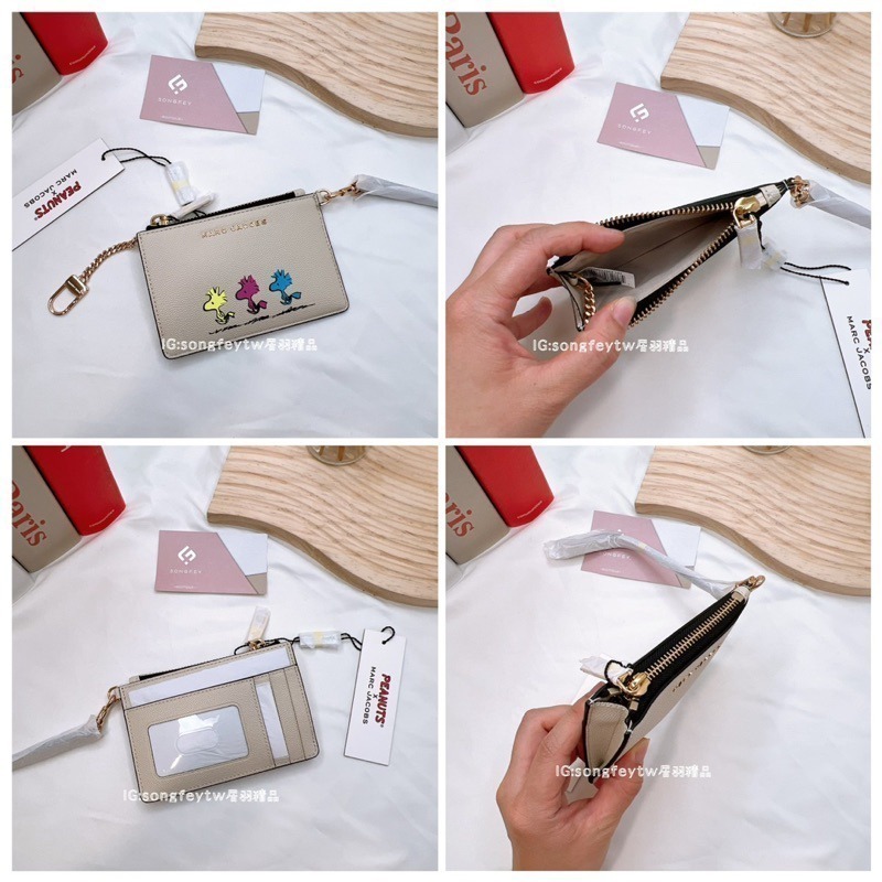 美國代購🇺🇸台灣現貨 MJ 史努比 卡片零錢包-細節圖6