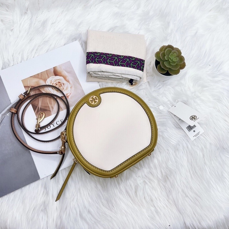 美國代購 台灣現貨 Tory Burch 專櫃款 圓餅包 T Monogram系列 斜背包-細節圖2