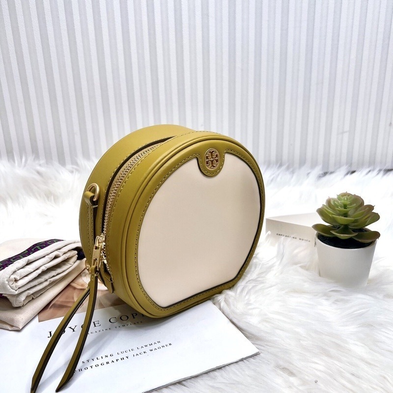 美國代購 台灣現貨 Tory Burch 專櫃款 圓餅包 T Monogram系列 斜背包-細節圖5