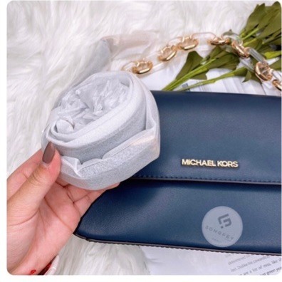 美國代購  台灣現貨 Michael Kors｜MK 玳瑁鍊條 梯形包 手提斜背包-細節圖4
