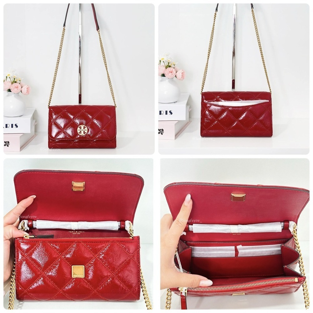 美國代購 台灣現貨 Tory Burch TB Willa woc 包 晚宴包 斜背包-細節圖9