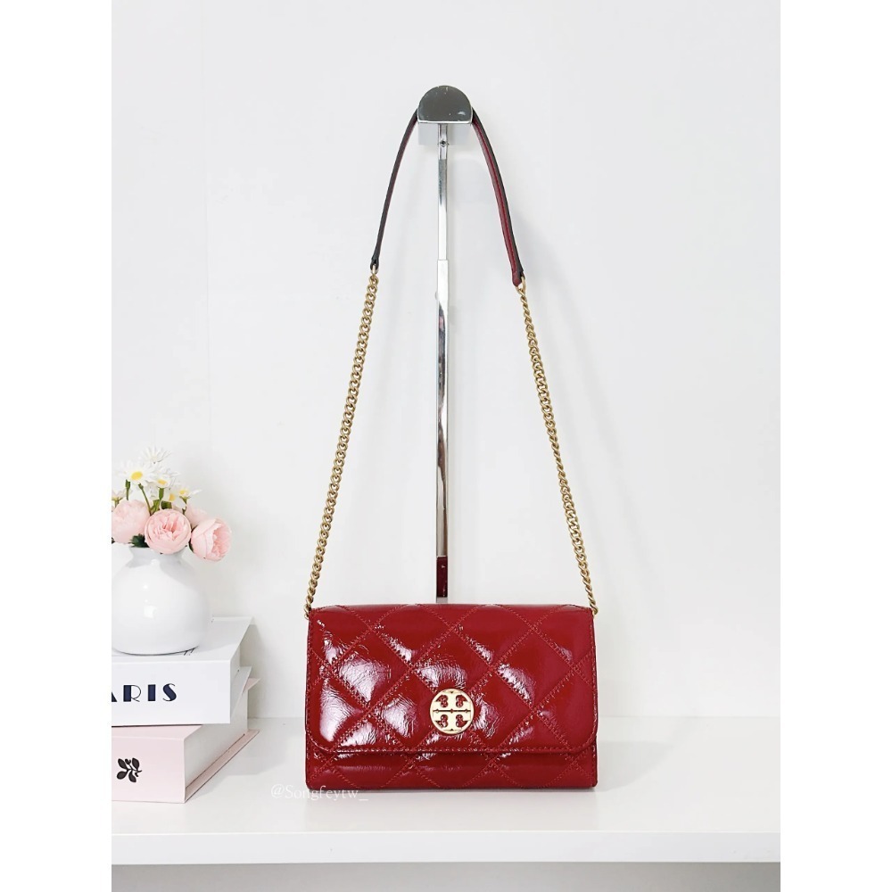 美國代購 台灣現貨 Tory Burch TB Willa woc 包 晚宴包 斜背包-規格圖10