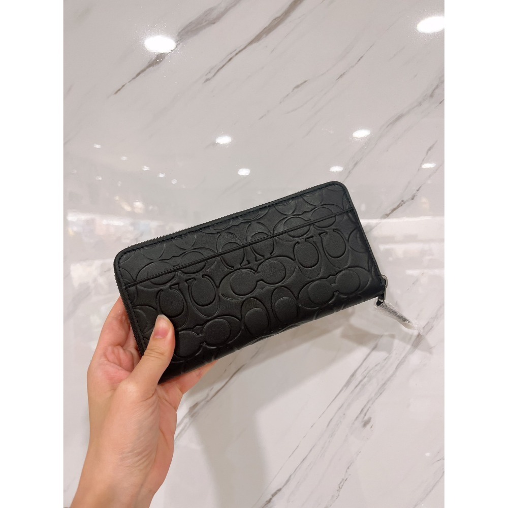 美國代購🇺🇸台灣現貨 Coach 經典 男款拉鍊長夾-規格圖6