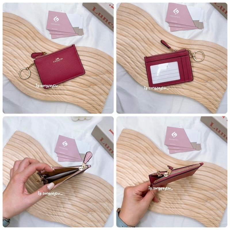 美國代購🇺🇸台灣現貨 Coach 卡片零錢包 鑰匙圈零錢包-細節圖5