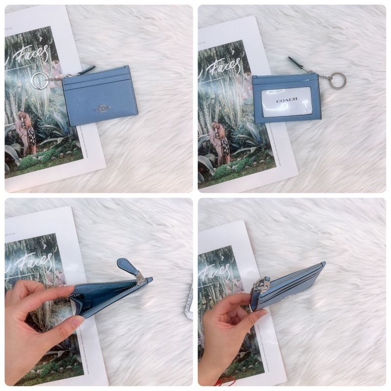 美國代購🇺🇸台灣現貨 Coach 卡片零錢包 鑰匙圈零錢包-細節圖7