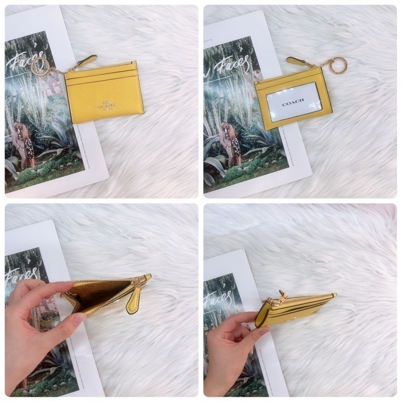 美國代購🇺🇸台灣現貨 Coach 卡片零錢包 鑰匙圈零錢包-細節圖8
