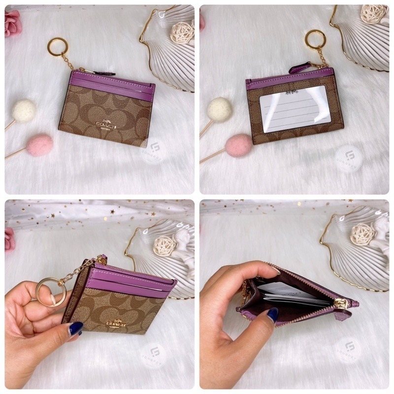 美國代購🇺🇸台灣現貨 Coach 卡片零錢包 鑰匙圈零錢包-細節圖9